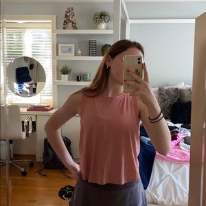 Lululemon pink tank